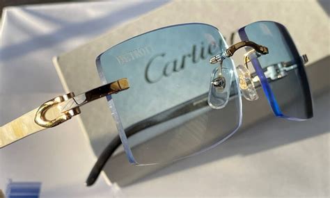 cartier glasses with lion|authentic cartier glasses.